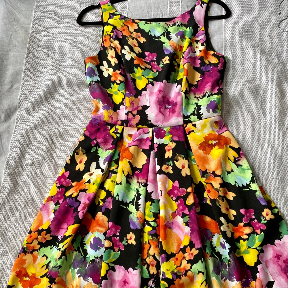 Floral A-Line Dress